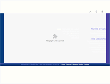 Tablet Screenshot of huissier-72-lemans.com